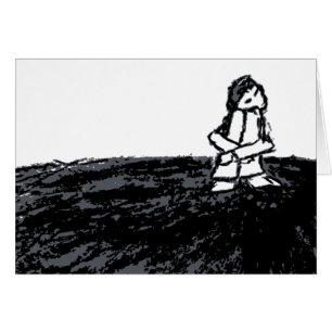 Cartão garoto esquisito