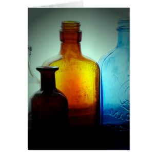 Cartão Garrafas