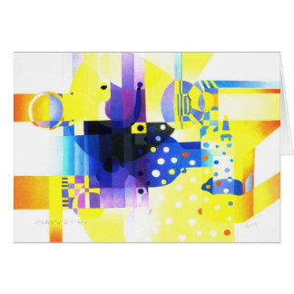 Cartão Garrafas & bolsas