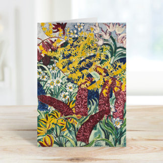 Cartão Gartenblumen | August Babberger