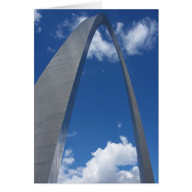 Cartão Gateway Arch, Rua Louis, Missouri (Frente)