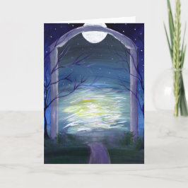 Cartão Gateway at the Edge of Forever: Fae Haven Greeting