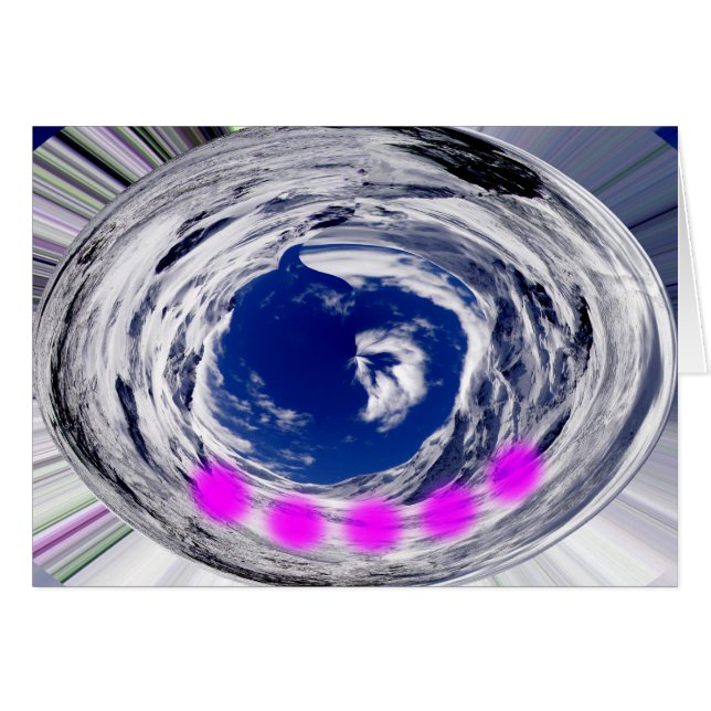 Cartão Gateway para o céu (Frente Horizontal)