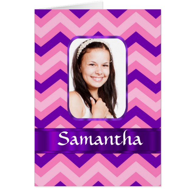 Cartão Gatilho rosa (Frente)