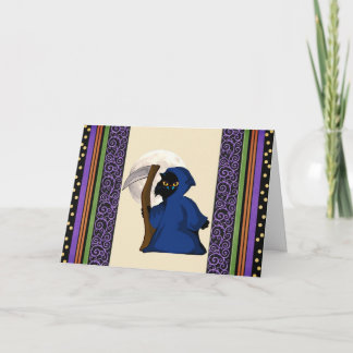 Cartão Gatinho da ceifeira