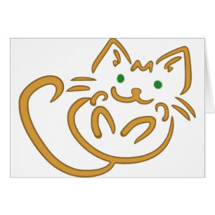 Cartão Gatinho Reprodutor