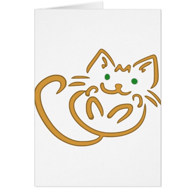 Cartão Gatinho Reprodutor (Frente)