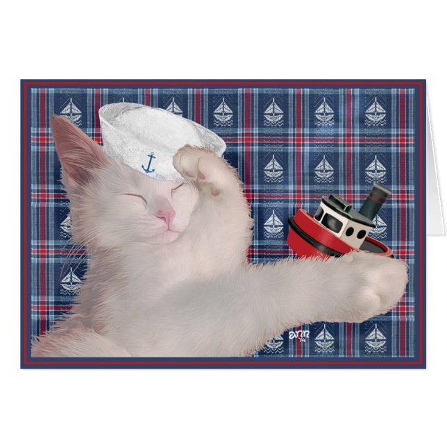 Cartão Gatinhos da placa PUP 7 (Frente Horizontal)