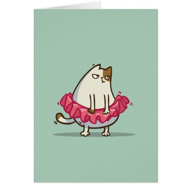 Cartão Gato №1 de sexta-feira (Frente)