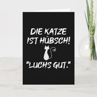 Cartão Gato Bonito Inglês Lynx Bom Para Professores