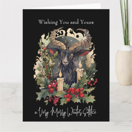 Cartão Gato Clássico Yule