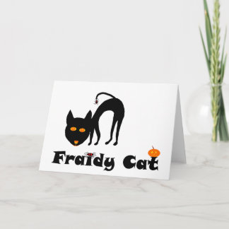 Cartão Gato de Fraidy