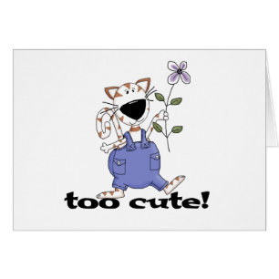 Cartão Gato de Gatinho Muito Bonito