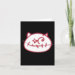 Cartão Gato De Gato Sorridente Ao Lover Mãe Pai A Senhora