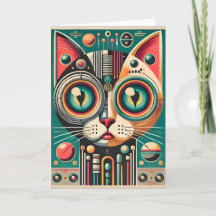 Gato do Circuito Retrofuturista do meio século