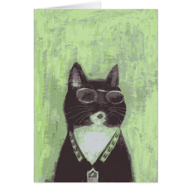 Cartão Gato legal (Frente)