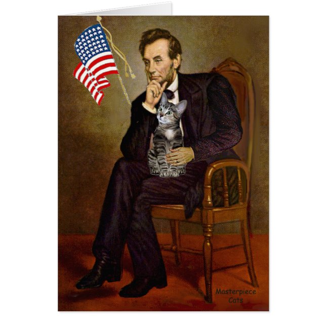 Cartão GATO (Listrado2) - Lincoln (Frente)
