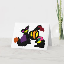 Gato preto e abóbora Alegria bondosa