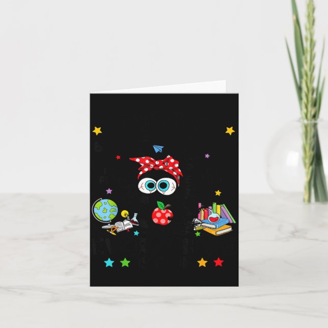 Cartão Gato Preto Engraçado Eu Sobrevivi 67 Dias De Escol (Frente)