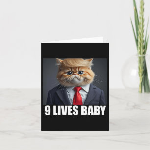 Cartão Gato Trump 9 Vidas Ba1 