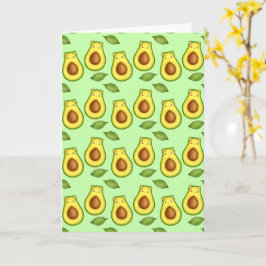 Cartão Gato Verde Avocado