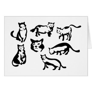Cartão Gatos