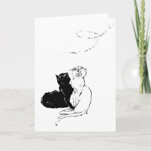 Cartão Gatos, Alexandre Steinlen