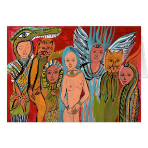 Cartão Gatos do Trance