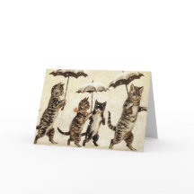 Gatos do vintage que andam na neve