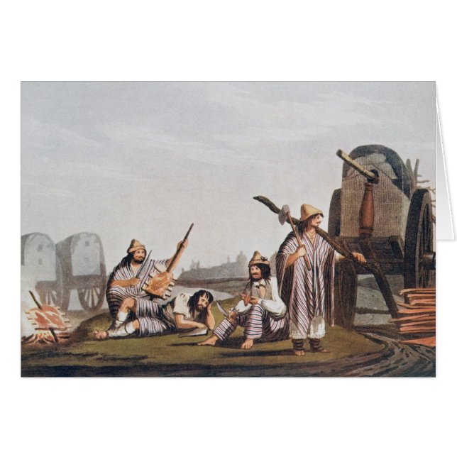 Cartão Gaúchos de Tucuman (Frente Horizontal)