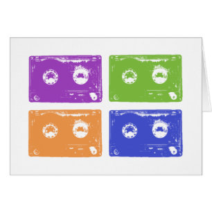 Cartão Gavetas coloridas!