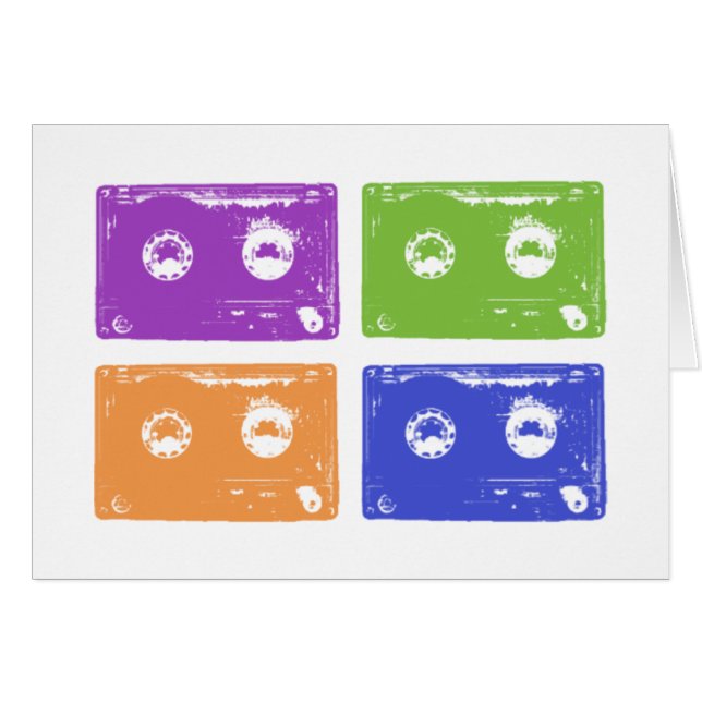 Cartão Gavetas coloridas! (Frente Horizontal)