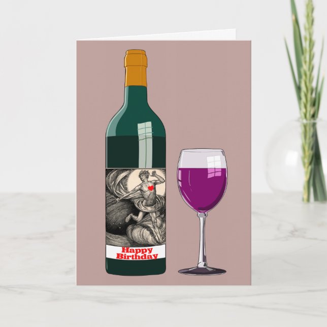 Cartão Gay Birthday (Frente)