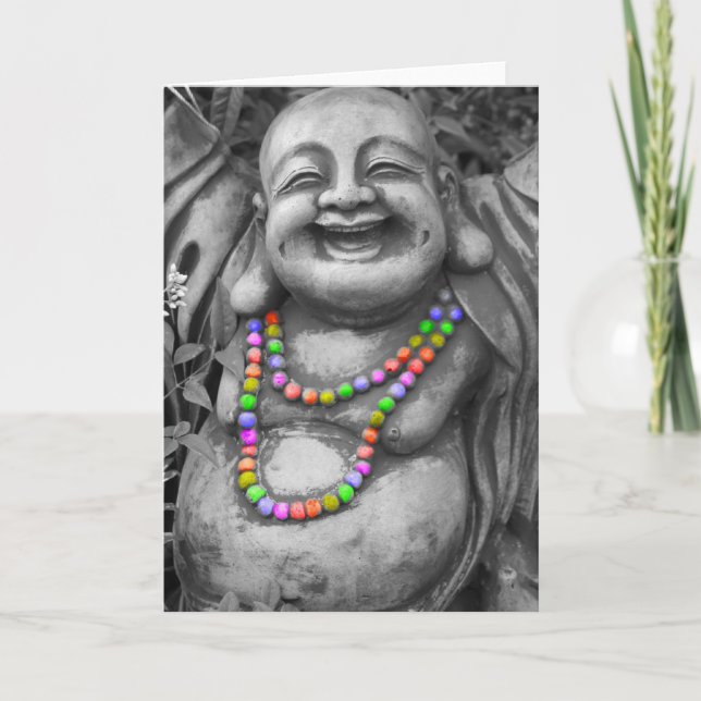 Cartão Gay Buddah (Frente)