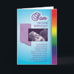 Cartão Gay Cards - Bday Son 01<br><div class="desc">OneLove Happy Birthday Gay Greeting Cards B-DAY SON 01</div>