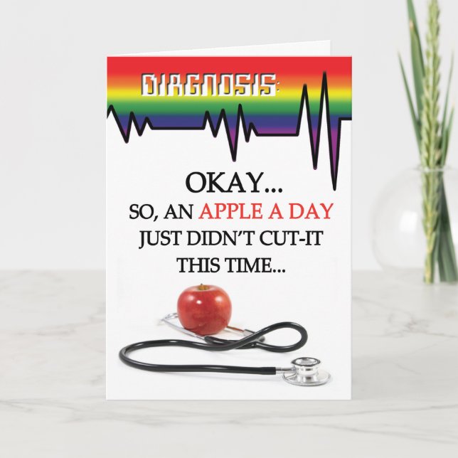 Cartão Gay Cards - Daily Apple (Frente)