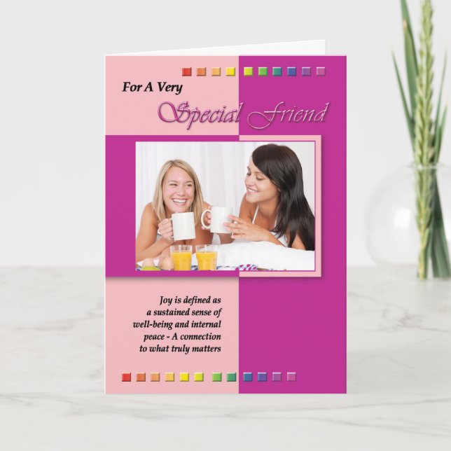 Cartão Gay Cards - Special Friend (Frente)