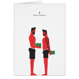 Cartão gay de feliz de natal 1