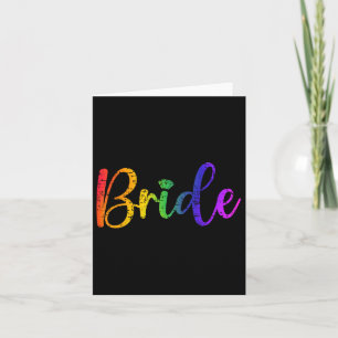 Cartão Gay Lgbt Festa de casamento Brie Tee Bachelore