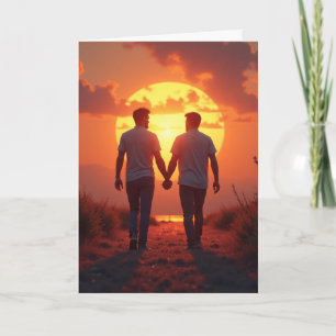 Cartão Gay LGBTQ ontem à noite foi mágico