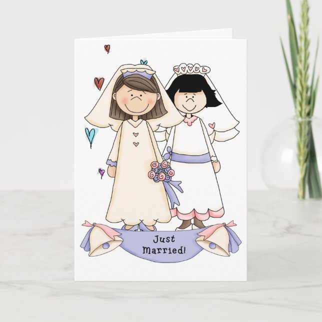 Cartão gay marriage (Frente)