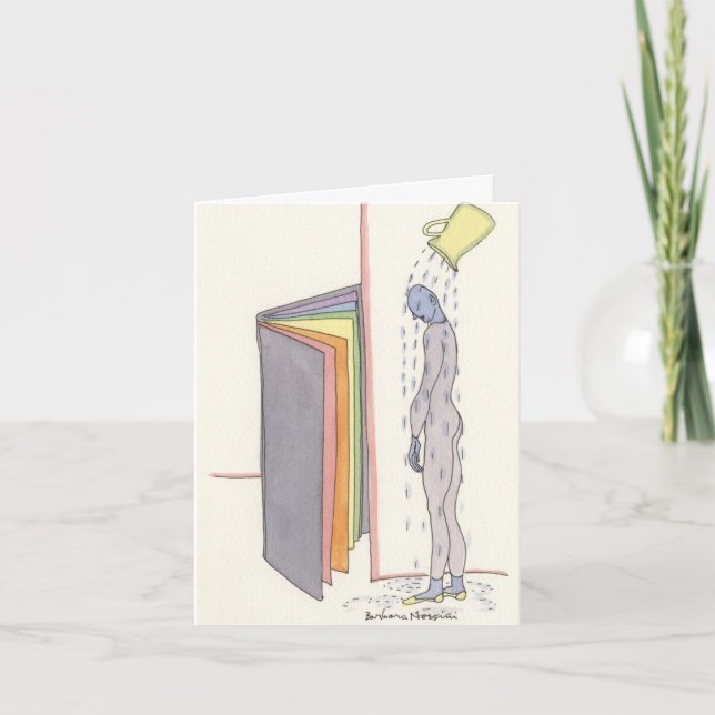 Cartão Gay Sympathy Notecard (Frente)