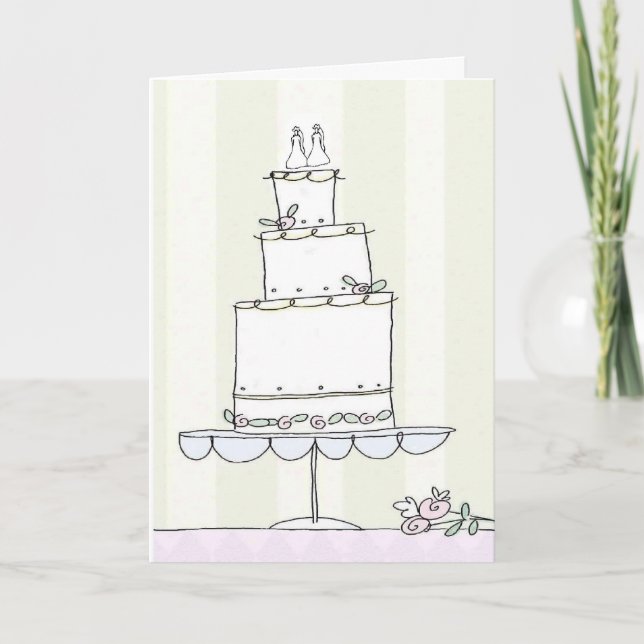 Cartão Gay Wedding congrats card (Frente)