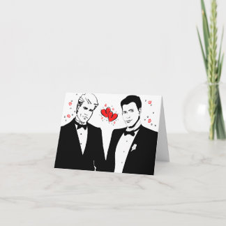 Cartão Gay Wedding - pedido especial