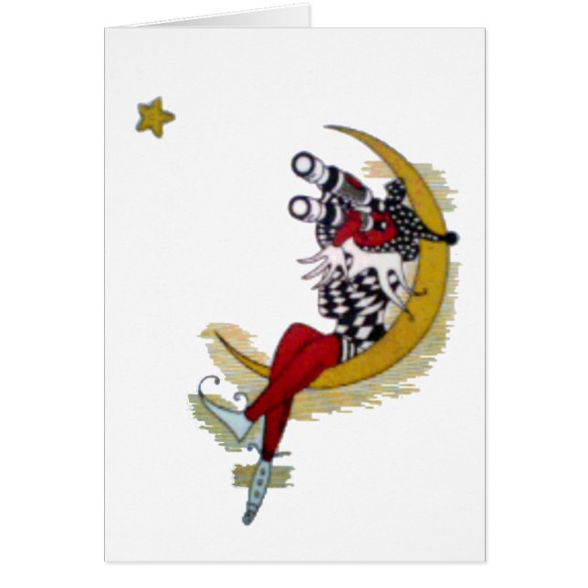 Cartão Gaze Cósmica: Elf na Aventura da Lua (Frente)