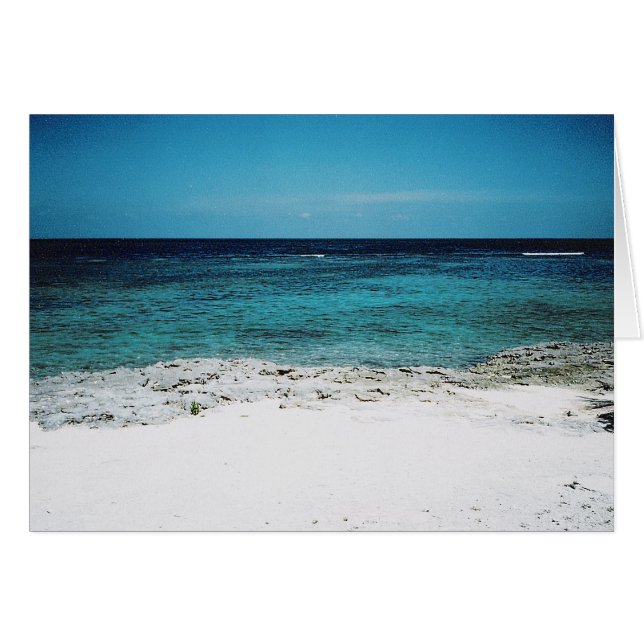 Cartão Gaze tropical (Frente Horizontal)