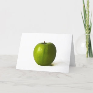 Cartão Gca de maçã verde