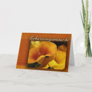 Cartão geburtstagswnsche - Feliz Aniversário Alemão