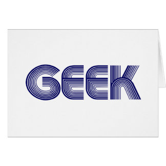 Cartão Geek