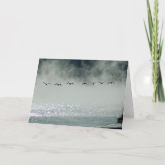 Cartão Geese Take Flight Card